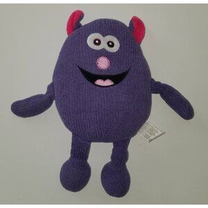 Best Made Toys Purple Monster Alien Plush 11" Stuffed Animal Toy Pink White 2013